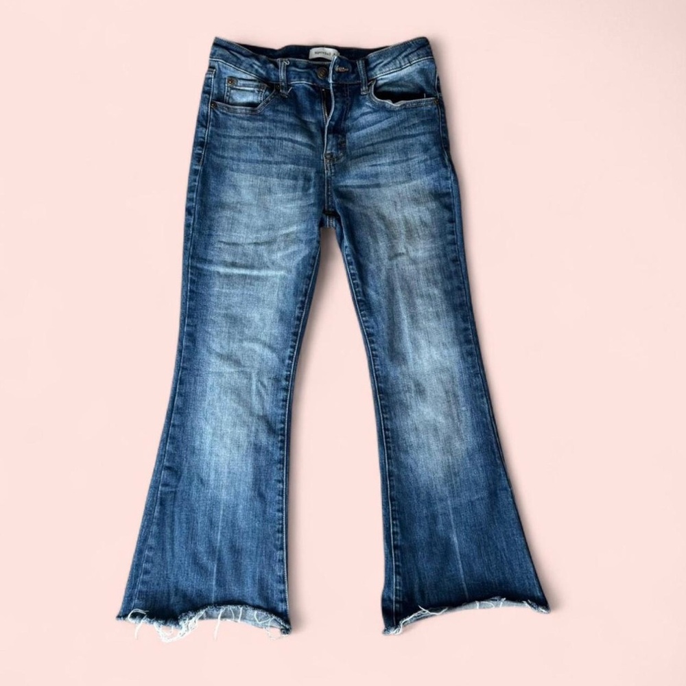 Special A Women's Blue Flared Jeans
